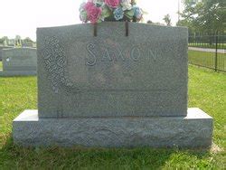 Marvin Alfred Saxon M Morial Find A Grave