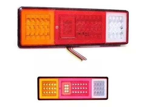 Par Plafones Calaveras 51 Led Estaquita Np300 Pick Up Camper Envío gratis