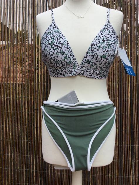 Maillot De Bain Bikini Vert Kaki H M Taille 42 44 NEUF Kaufen Auf Ricardo