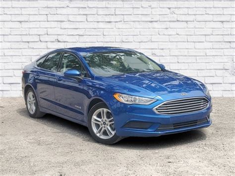 Pre Owned 2018 Ford Fusion Hybrid S 4D Sedan In Live Oak P1309 Walt