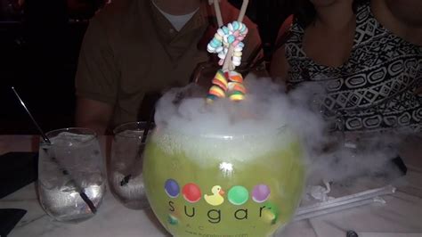 Las Vegas Sugar Factory Goblet Drink Youtube