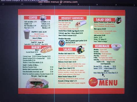 Online Menu Of Naked Orange Cafe Restaurant Miami Florida Zmenu