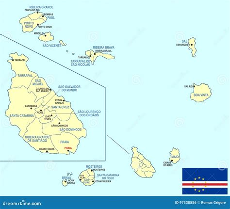 Mapa De Cabo Verde