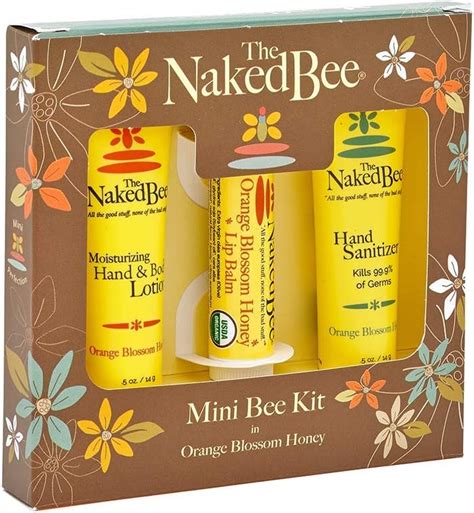 The Naked Bee Orange Blossom Honey Mini Bee Pocket Size Kit BigaMart