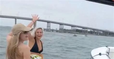 Bikini Babes Claim To Avoid Felony By Rock Paper Scissors Daily Star