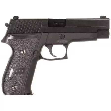 Pistolet Swiss Arms Navy Pistol P226 Gaz AW Custom Noir