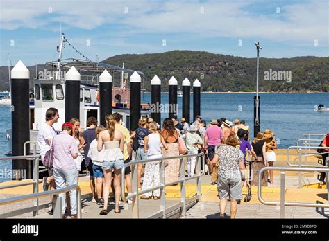 Palm Beach To Patonga Boathouse Group Ferry Named Merinda 11 Leaves