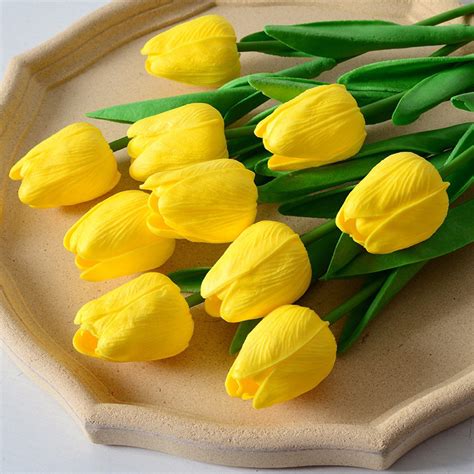 Hoa Tulip Trang Trí Nhiều Màu Xinh Xắn