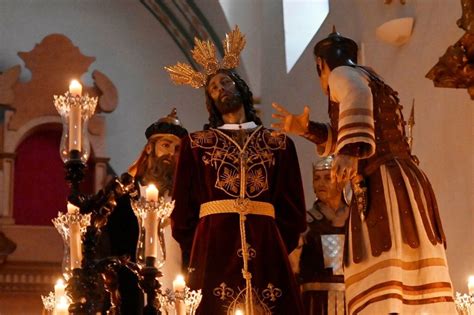 Las Im Genes De La Hermandad Del Perd N En La Iglesia De San Roque Este