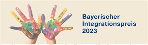 Start Der Ausschreibung F R Den Bayerischen Integrationspreis