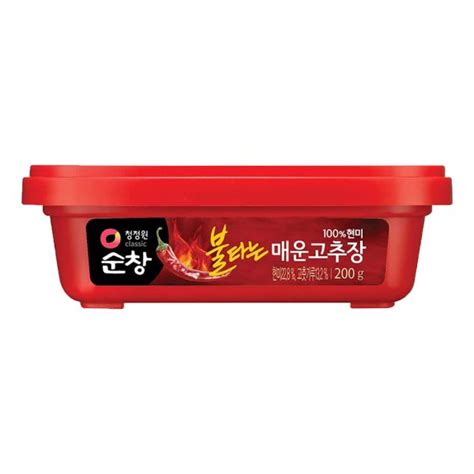 Chung Jung One Extra Hot Pepper Paste Gochujang G Asian Foods