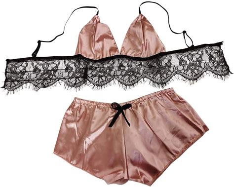 QQQQC Lingerie et vêtements Sexy Dames Sexy Lingerie Dentelle Soutien Gorge Slips Ensemble Porno