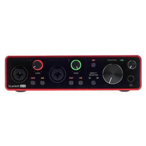 Focusrite Scarlett 2i2 3rd Gen – Thomann Sverige