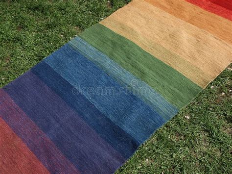 Colorful Carpet Stock Photo Image Of Spectrum Carpet 4969688