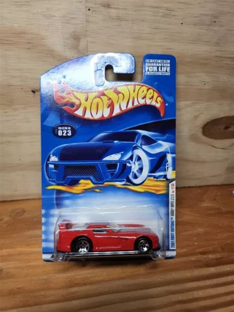 HOT WHEELS 2001 First Editions DODGE VIPER GTS R 11 36 Collector 023 Neuf Dans Son Emballage