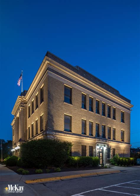 Papillion City Hall | McKay Landscape Lighting | Omaha, NE