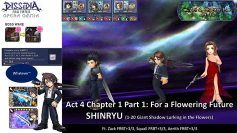 Dffoo Gl Act Chapter Pt For Flowering Future Shinryu Squall