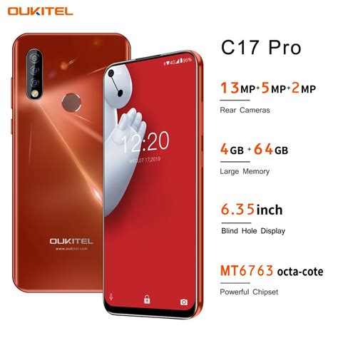 Oukitel New G Smartphone C Pro Android Octa Core