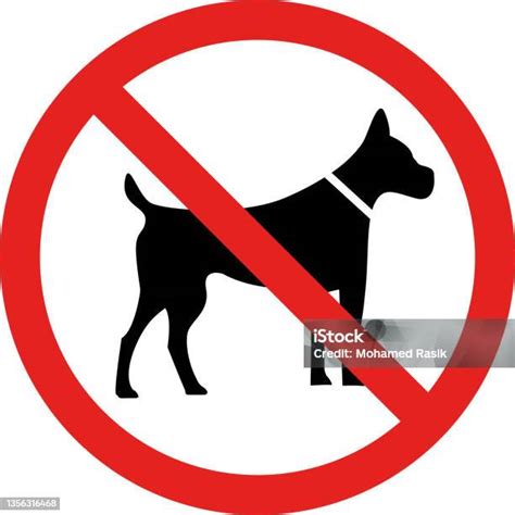 Собаки Не Допускаются — стоковая векторная графика и другие изображения ...