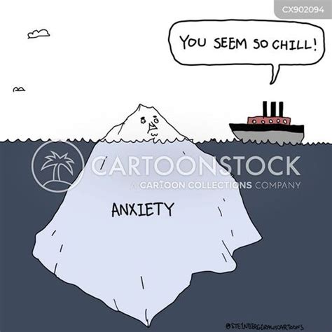 Anxiety Brain Cartoon