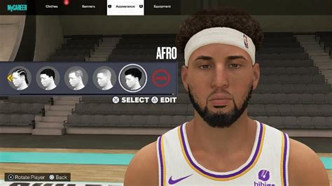 Nba 2k23 Face Creation Klay Thompson Youtube