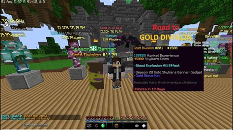 Road To Gold Division Raiting Hypixel Skywars Ranked