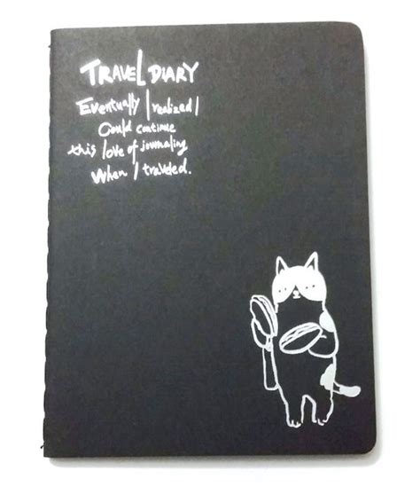 Блокнот 25,5 см с черными страницами Кот – фото, отзывы, характеристики ...