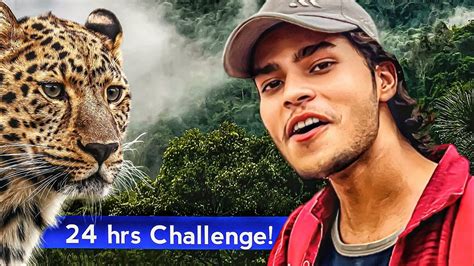 I Survived 24 Hours In This Dangerous Jungle YouTube