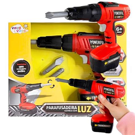 Furadeira De Brinquedo A Pilha