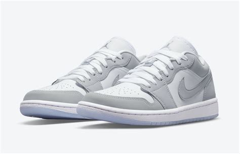 Air Jordan 1 Low "Wolf Grey" Detailed with Icy Soles · JustFreshKicks