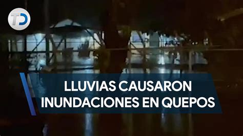 Fuertes Lluvias Causaron Inundaciones En Quepos Telediario Costa Rica