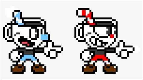 Cuphead Mugman Sprite , Png Download - Cuphead And Mugman Background ...