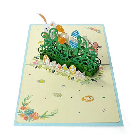 Wholesale Easter 3d Pop Up Greeting Cards Manufacturing In Vietnam