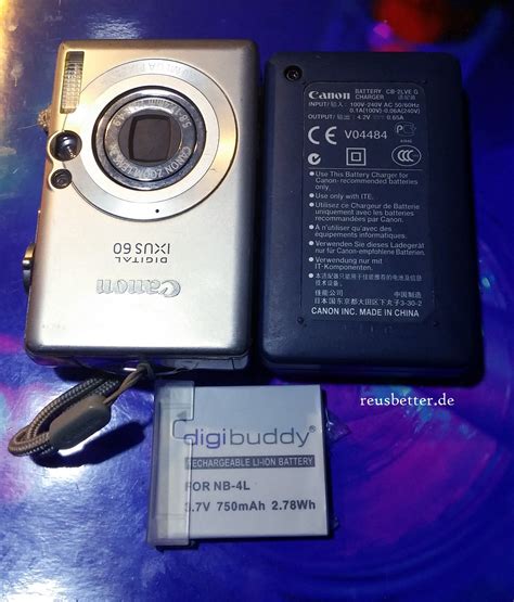 Canon Digitalkamera IXUS 60