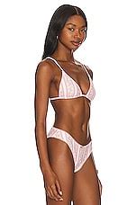 WeWoreWhat Bikini Top In Baby Pink Multi REVOLVE