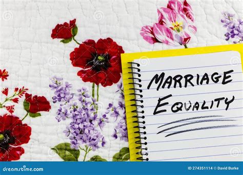 Marriage Equality Human Relationship Freedom Gay Homosexual Lgbtq Love Stock Photo Image Of