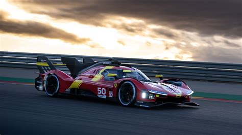 El P De Ferrari Para El Wec Cierra Con Km Recorridos