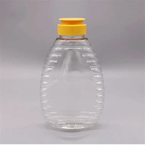 Custom Ml Ml Ml Transparent Plastic Pet Honey Ketchup Hot Sauce Squeeze Bottle With