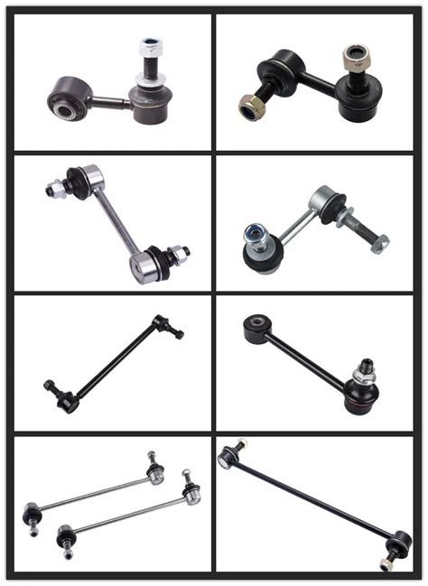 Rubber Car Auto Spare Parts Front Stabilizer Bar Link