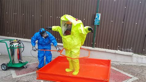 mobile hexagonal decontamination shower system  decon pool youtube