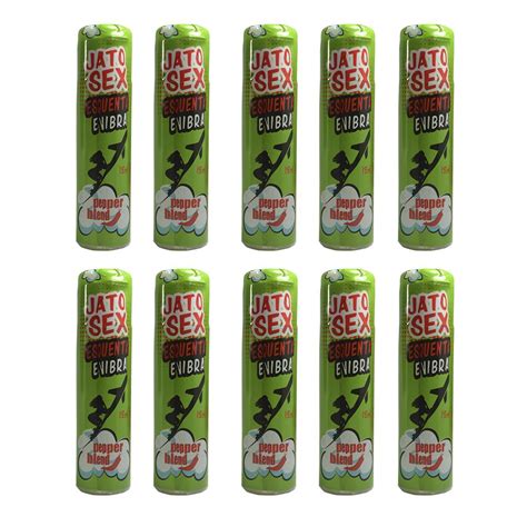 Kit Gel Comestível Jato Sex Esquenta e Vibra ml Emb c und Pepper Blend Distribuidora