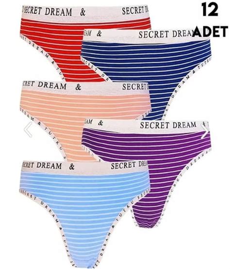 Diana Bayan Bikini Külot 12Li Tutku 0563 icgiyimozel