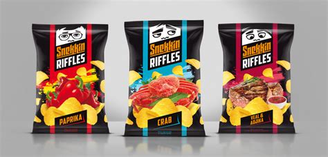 Дизайн упаковки чипсов on Behance
