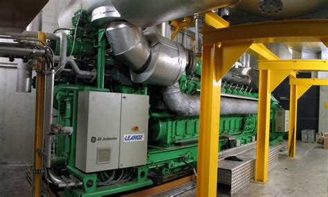 Gasmotor Erzeugt Aus Holz Strom Und W Rme