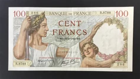 Sehr Alte Franz Sische Banknote Franken Datiert Extrem Feiner