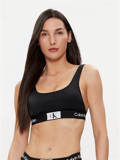 Calvin Klein Swimwear G Ra Od Bikini Kw Kw Czarny Modivo Pl