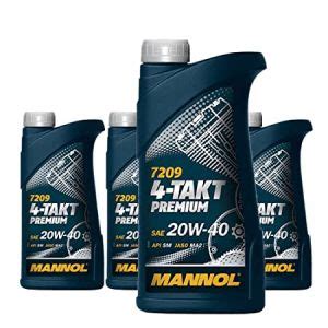 Масло моторное 4-TAKT Premium SAE 20W-40 Mannol - 1 л - Высокое ...