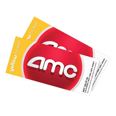 AMC 2 Yellow Tickets | BJ's Wholesale Club