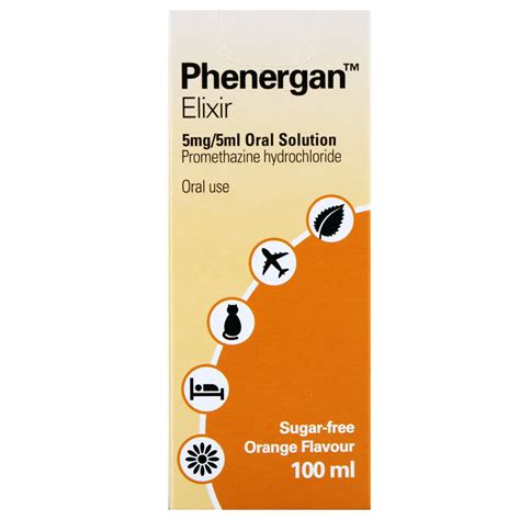 PHENERGAN ELIX 5MG/5ML | British Chemist