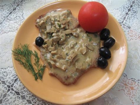 escalop cu ciuperci retete culinare gustosro